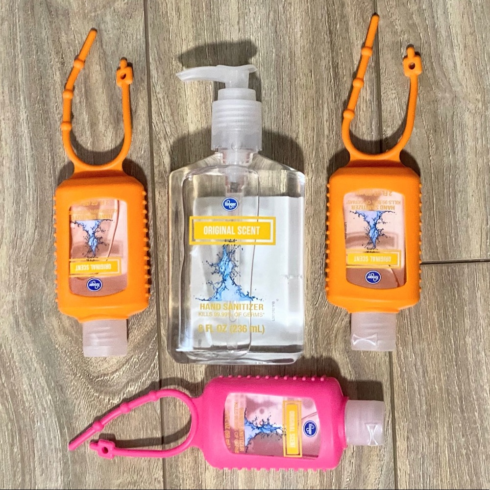 COPY2 - 4pc Kroger Hand Sanitizer Set of 3-2oz Travel & 1-8oz Full Size